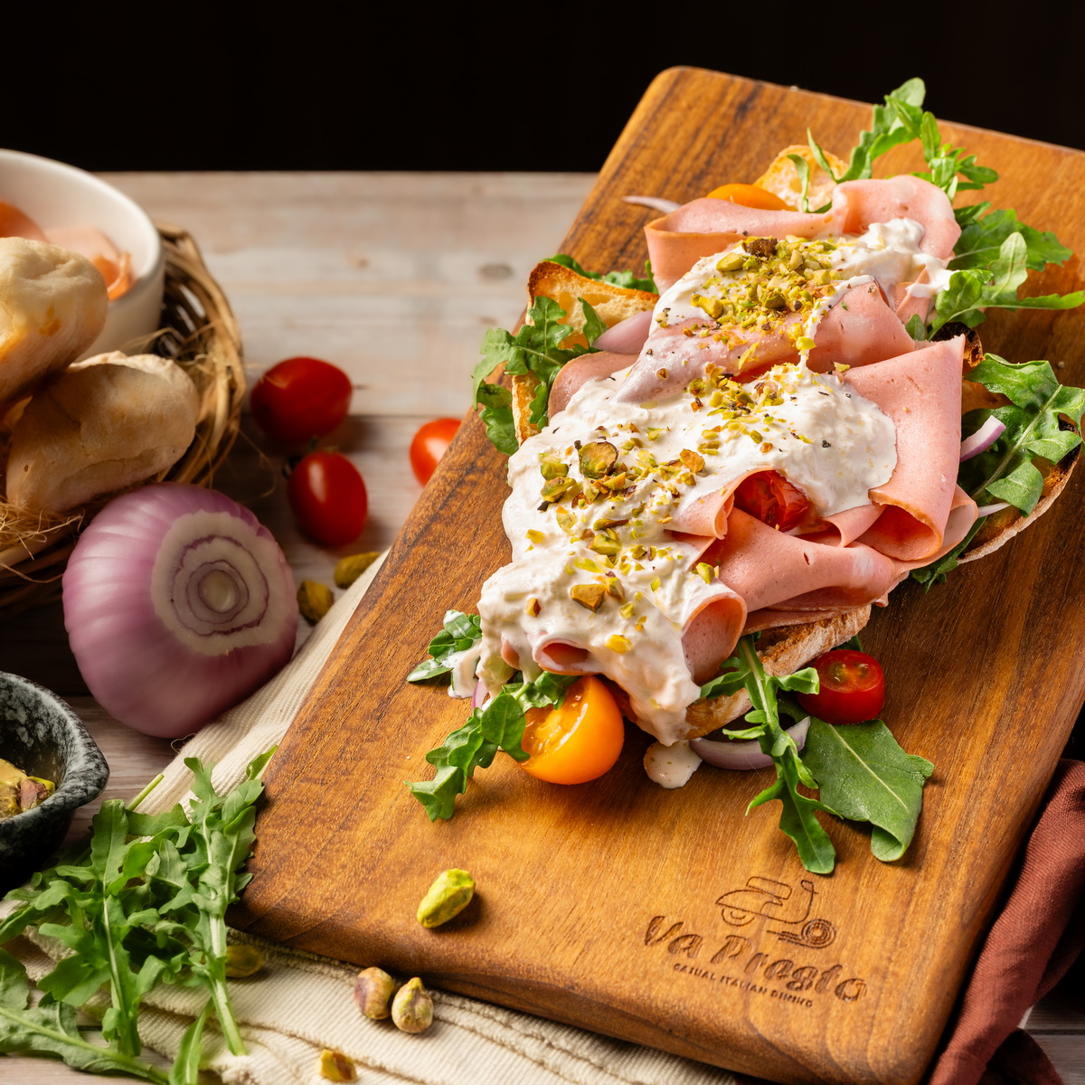 Mortadella e Burrata