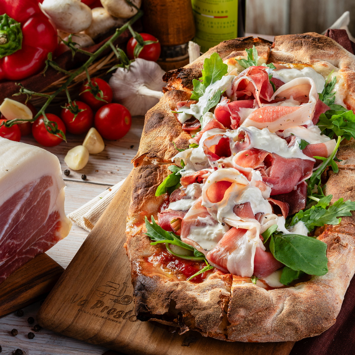 Parma Ham e Rucola