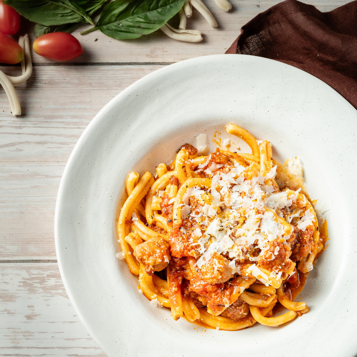Strozzapreti Salsiccia